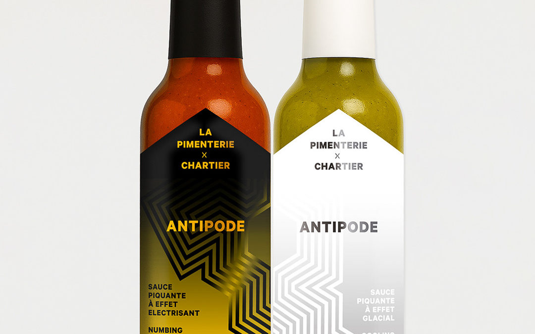 “AVEC ANTIPODE; CHARTIER RÉVOLUTIONNE L’UNIVERS DE LA SAUCE PIQUANTE AVEC DES CRÉATIONS GASTRONOMIQUES INSPIRÉES PAR SA SCIENCE AROMATIQUE”